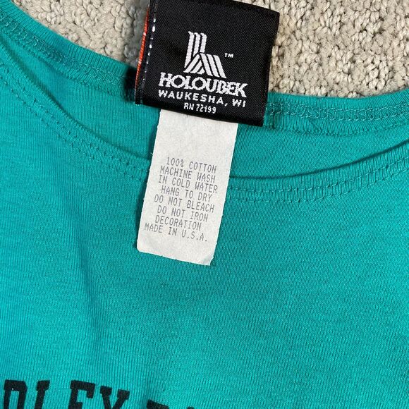 Vintage Harley-Davidson Chicago Tank Top Large L Holoubek 2004 USA Sleeveless - Picture 5 of 6